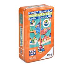 Domino triangolari in scatola di metallo CA108 Cayro 1