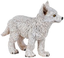 Figurina di giovane lupo polare PA50228 Papo 1