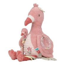 Peluche attività fenicottero rosa LD8318 Little Dutch 1