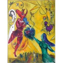 La danza di Marc Chagall K64-12 Puzzle Michèle Wilson 1