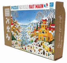 Scena invernale ai tucani K774-100 Puzzle Michèle Wilson 1