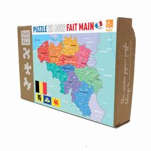 Mappa puzzle del Belgio K83-24 Puzzle Michèle Wilson 1