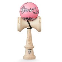 Krom Kendama Jody Bartons Skeletons Pink KROM-SKELETON KROM Kendama 1