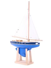 Barca a vela Le Tirot blu 30cm TI-N500-TIROT-BLEU-30 Maison Tirot 1