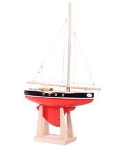 Barca a vela Le Tirot rosso 30cm TI-N500-TIROT-ROUGE-30 Maison Tirot 1