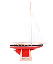 Barca a vela Le Tirot rosso 40cm TI-N502-TIROT-ROUGE-40 Maison Tirot 1