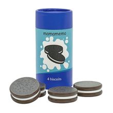 Biscotti al cacao in legno 4 pz As-85437 Mamamemo 1