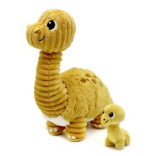 Peluche mamma diplodoco e il suo bambino DE76300 Les Déglingos 1