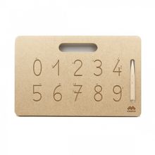 Tavoletta per scrivere i numeri Montessori MAZ16235 Mazafran 1