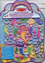 Libretto di adesivi a rilievo della sirena MD-19413 Melissa & Doug 1