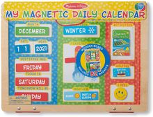 Il mio calendario giornaliero magnetico in inglese MD-19253 Melissa & Doug 1