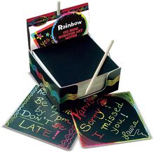 Scratch Art® Rainbow Mini Notes Box MD-15945 Melissa & Doug 1