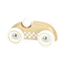 Mini Rallye Checkers bois naturel V2282S Vilac 1