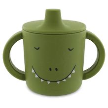 Tazza con beccuccio in silicone Mr Dino TX-96-420 Trixie 1
