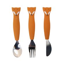 Set di posate in silicone Mr Fox TX-96-448 Trixie 1