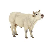 Figurina di mucca Charolais che muggisce PA51158-3613 Papo 1
