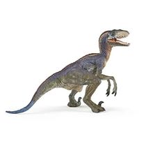 Figurina blu Velociraptor PA55053 Papo 1