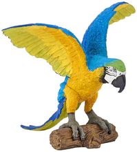 Figurina di pappagallo Ara blu PA50235 Papo 1
