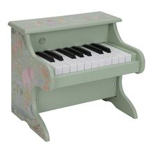 Pianoforte verde in legno Safari Friends LD7476 Little Dutch 1