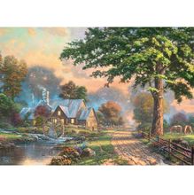 Puzzle in legno Vecchio mulino ad acqua 1000 pezzi S-59797 Schmidt Spiele 1