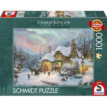 Puzzle La notte di Babbo Natale 1000 pezzi S-58793 Schmidt Spiele 1