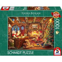 Puzzle Babbo Natale controlla la sua lista 1000 pezzi S-58794 Schmidt Spiele 1