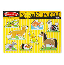 Animali domestici con puzzle sonoro MD10730 Melissa & Doug 1