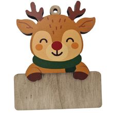 Renna di Natale in legno personalizzabile VI-AD03 Vintiun 1