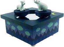 Scatola musicale con cerbiatto e orso TR-S95040 Trousselier 1