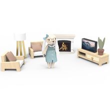 Soggiorno della casa delle bambole SM-SP4002 Speedy Monkey 1