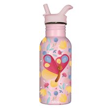Bottiglia in acciaio 500 ml Twirly la farfalla SJ-SB3062 Sassi Junior 1