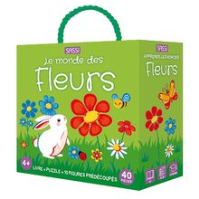 Libro e puzzle I fiori SJ-313798 Sassi Junior 1