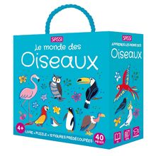 Libro e puzzle Gli uccelli SJ-329331 Sassi Junior 1