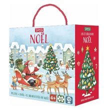 Libro e puzzle Natale SJ-331617 Sassi Junior 1