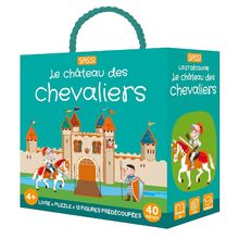 Libro e puzzle I cavalieri SJ-381193 Sassi Junior 1