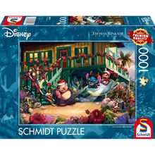 Puzzle Lilo e Stitch Aloha Christmas 1000 pezzi S-58049 Schmidt Spiele 1