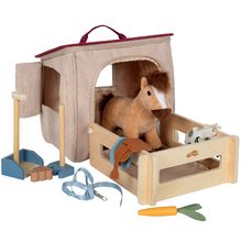 Cavallo con stalla e accessori LE12731 Small Foot company 1
