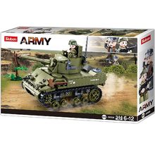 Army WWII - Carro armato leggero alleato SL-M38-B0856 Sluban 1