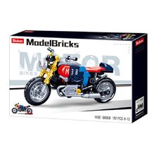 Model Bricks - Motocicletta Café Racer SL-M38-B0958 Sluban 1