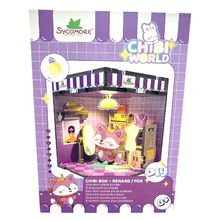 Mini scena da creare Chibi Box Gatto SYCREA090 Sycomore 1