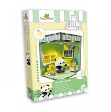 Mini scena da creare Chibi Box Panda SYCREA091 Sycomore 1