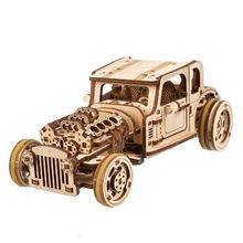 Macchina Hot Rod modello meccanico U-70192 Ugears 1