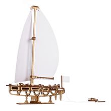 Yacht Ocean Beauty modello meccanico U-70193 Ugears 1