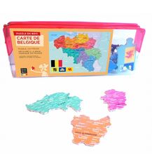 Mappa del Belgio W83-24 Puzzle Michèle Wilson 1