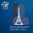 Puzzle 3D Torre Eiffel illuminata 216 pezzi RAV12008024 Ravensburger 3