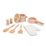 Cucina in legno e rattan rosa NCT11046 New Classic Toys 6