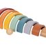 Cubetti da costruzione in legno Arcobaleno Safari LE12318 Small foot company 6