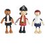 Bambole pieghevoli personaggi Pirata LE12412 Small Foot company 4