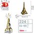 Puzzle 3D Torre Eiffel 216 pezzi RAV12556 Ravensburger 3