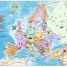 Puzzle Mappa dell'Europa 200 pezzi RAV128419 Ravensburger 2